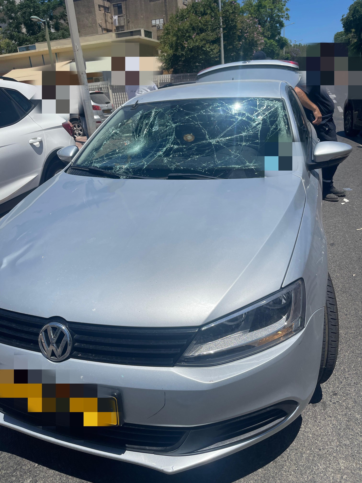הולך רגל נפגע באורח בינוני מפגיעת רכב ברחוב אצ"ל בטירת כרמל