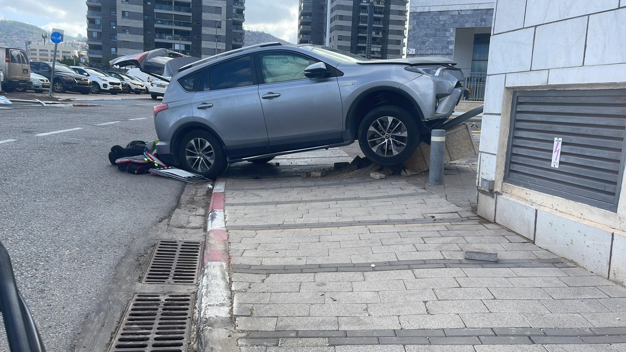 תאונת דרכים ברחוב דולפין בטירת כרמל